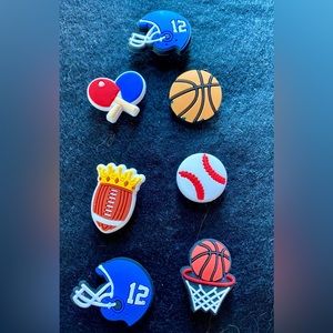 💥Shoe Charms💥 NEW 💥 Sports Theme
